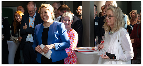 Franziska Giffey bei einer InfraLab-Veranstaltung